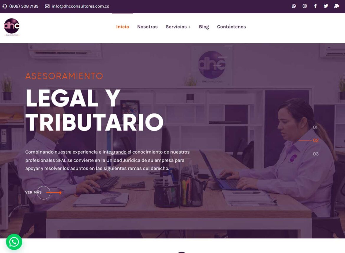 web-dhc-consultores-raudalmedia-home